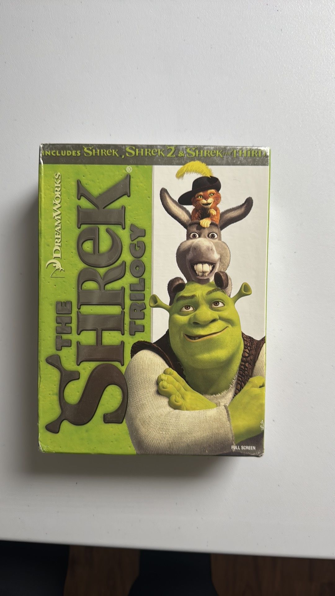 Shrek Trilogy Box Set DVDs