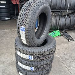 Tires New 265 70R17 BF GOODRICH All Terrain $600×4 Install Mount And Balance Financial Services Available No Credit Need 