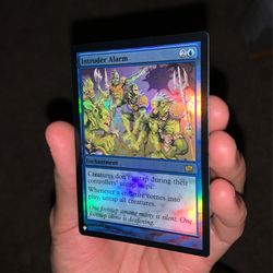 MTG Magic: The Gathering 1(contact info removed) 8th Edition: Mint, Foil Intruder Alarm