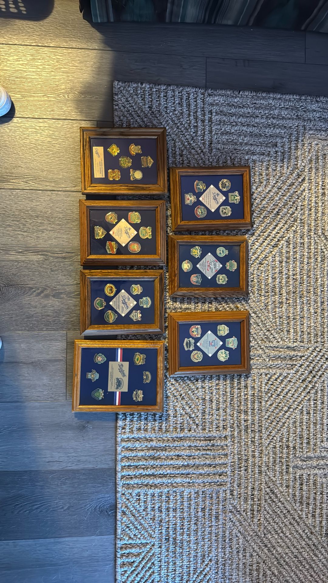 DODGERS Commemorative Pin Set