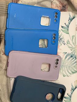 Lifeproof and otterbox cases for iPhone 7+