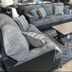 Millingar Smoke Living Room Set