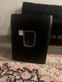 Black Paper Shredder