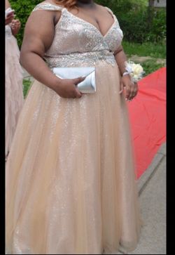 Prom dress size 24-26
