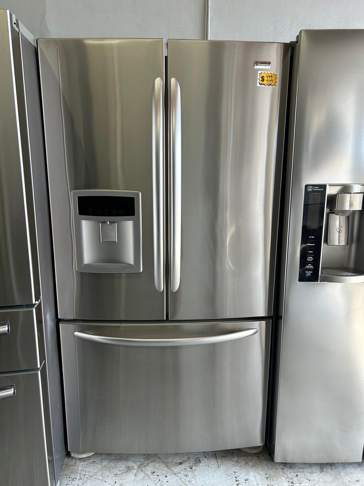 KENMORE 36” FRENCH DOOR REFRIGERATOR