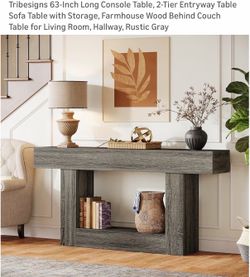 Farmhouse console, Brand new.