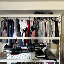 CLOSET SALE – MEN’S CLOTHING AT LOW PRICES