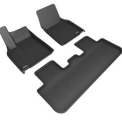 Tesla Model Y Floor Mats- Full Set 