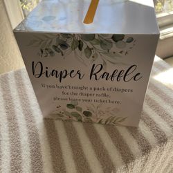 Diaper Raffle Box