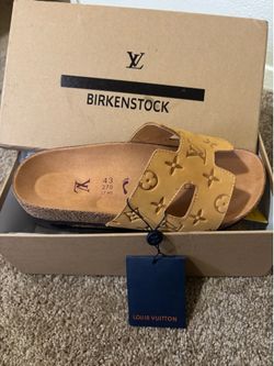 Men’s brown Louis Vuitton sandals