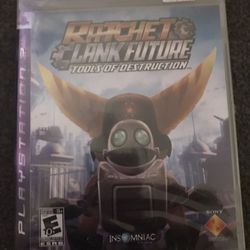 PS3 Ratchet And Clank Tools Of Destruction 
