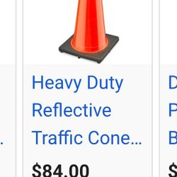 X1 Commerxial Grade Steet Traffic Parkong Lot Saftey Heavy Duty Reflective Traffic Cone 36" Orange
