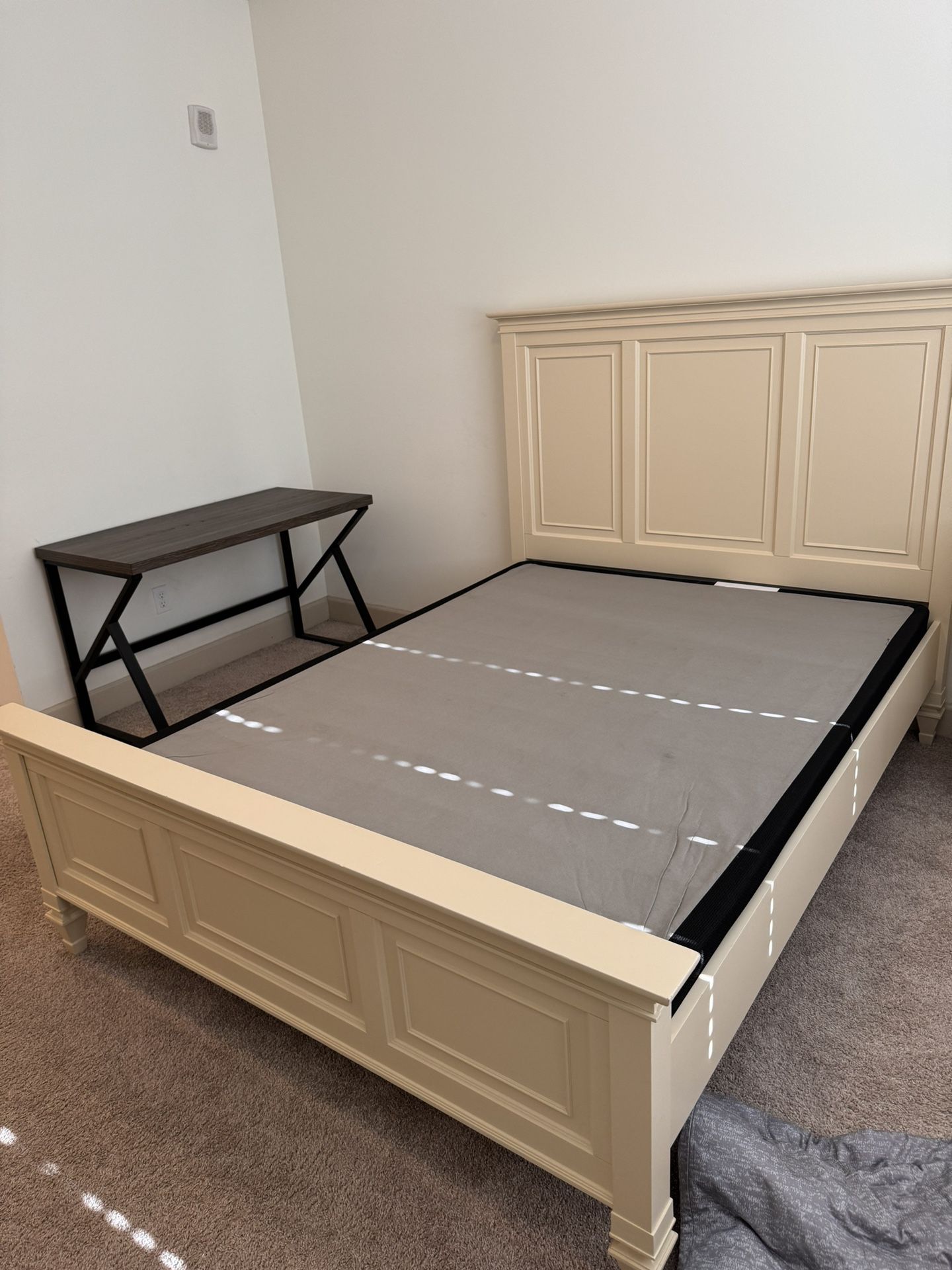 Queen Bed Frame And Box Spring Pick Up Asap