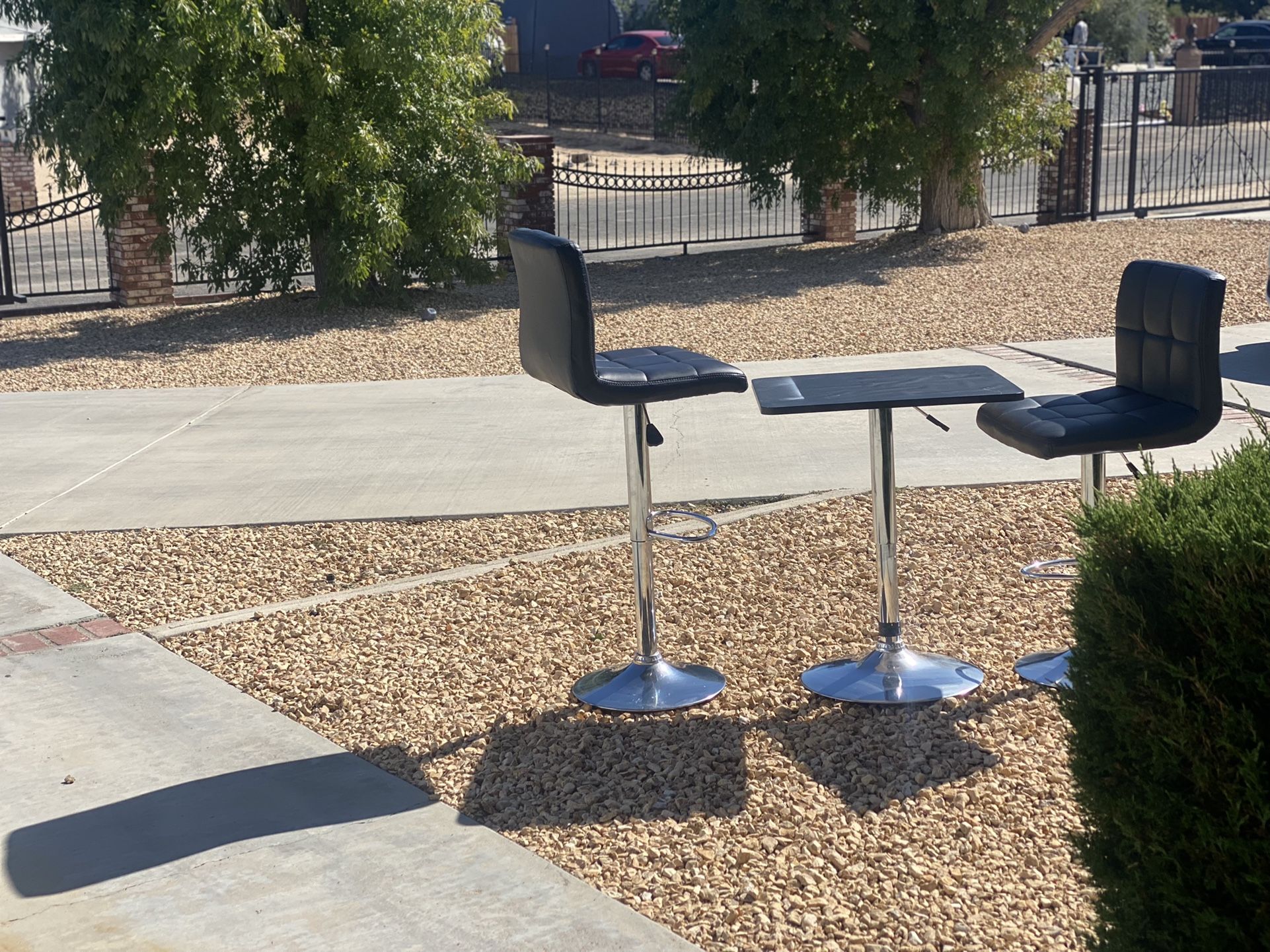 Table W/2 Chairs Furniture