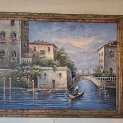 Venezia Petite I" or "Venetian Motif I" by the artist Gianni Mancini. 