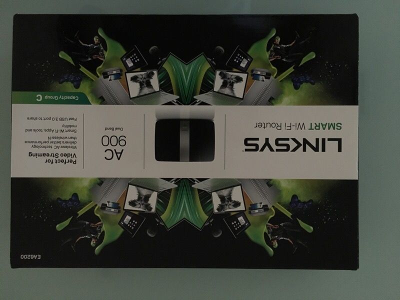 Wi-Fi Router Linksys Smart AC 900 Dual Band