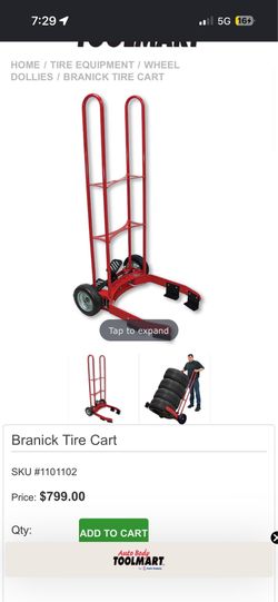 Tire wheel dollie