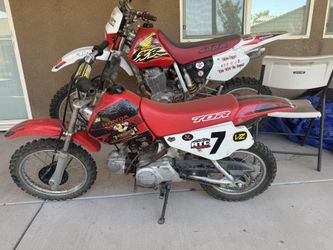 XR 400R And Honda 70R