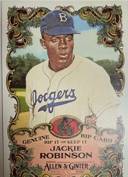 2020 Allen&Ginter  Jackie Robinson Rip Card 