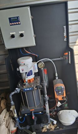 ProMinent ProMix S polymer blending system
