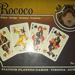 Rococo 2 Vintage European Playing Cards