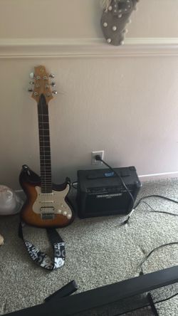 Electric Guitar and amp