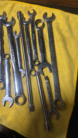 Mixed Lot of Combination Wrenches 14 snap on and 3 MAC
