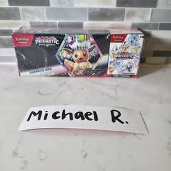 Pokémon Prismatic Booster Bundle + Surprise Box (2 Pack)