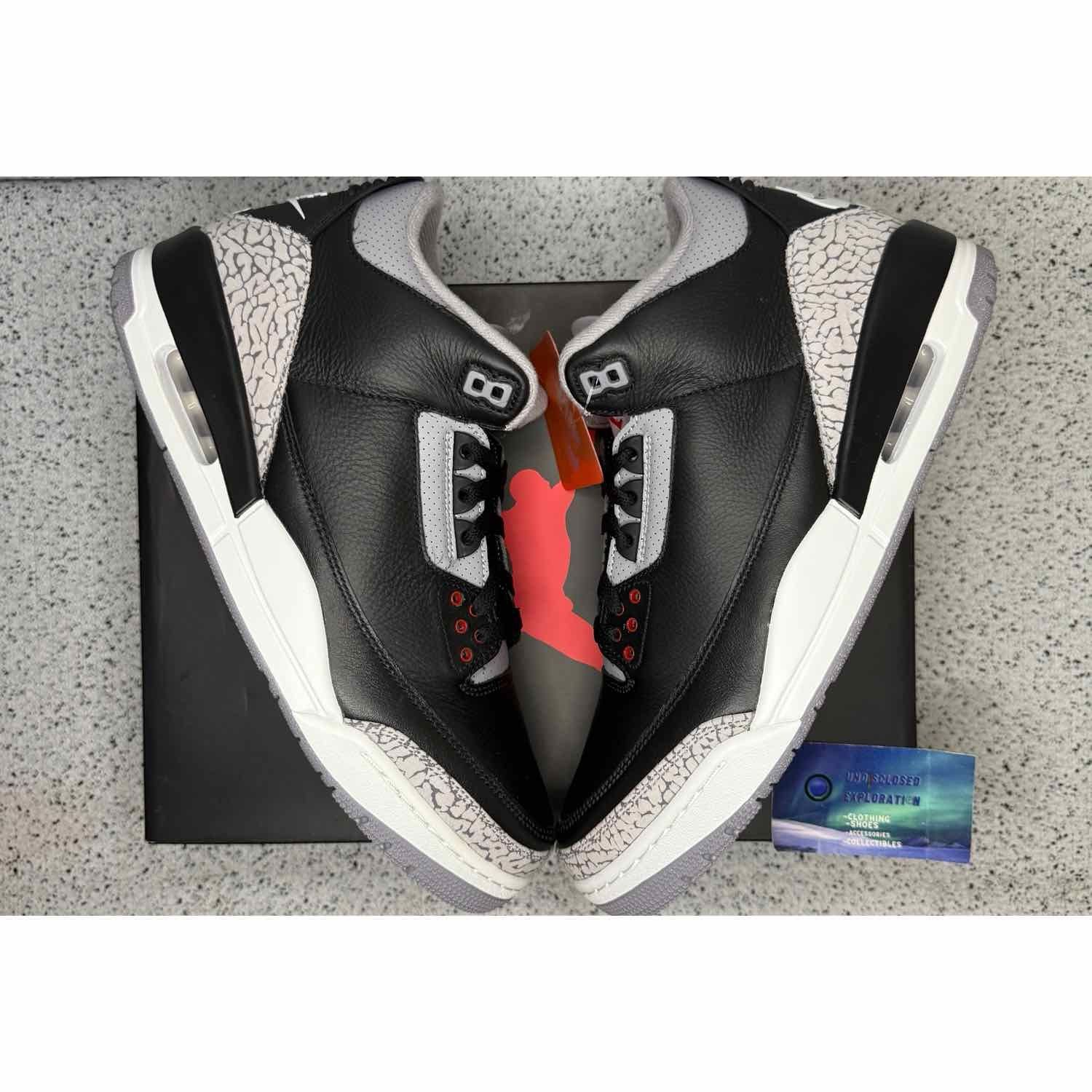 Jordan 3 Black Cement 12 Men