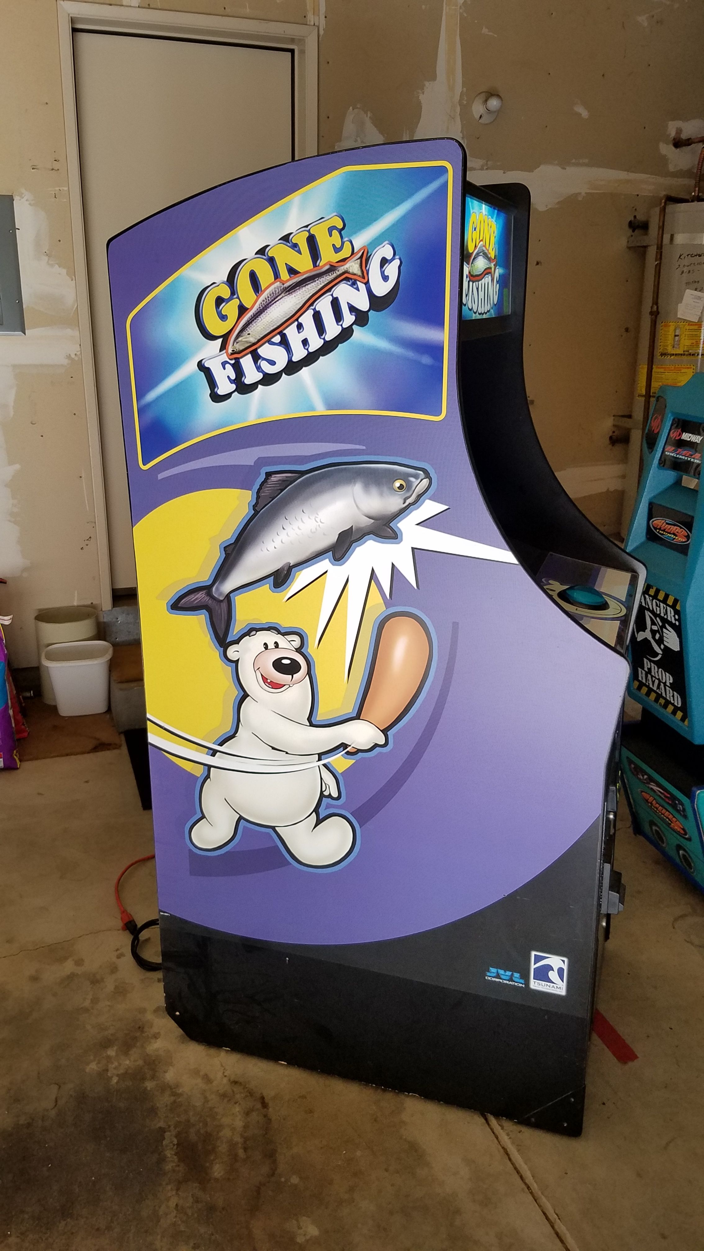 Arcade game Gone Fishing