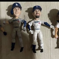 Los Angeles Dodgers sports crate ballers figures limited edition (set of 4)