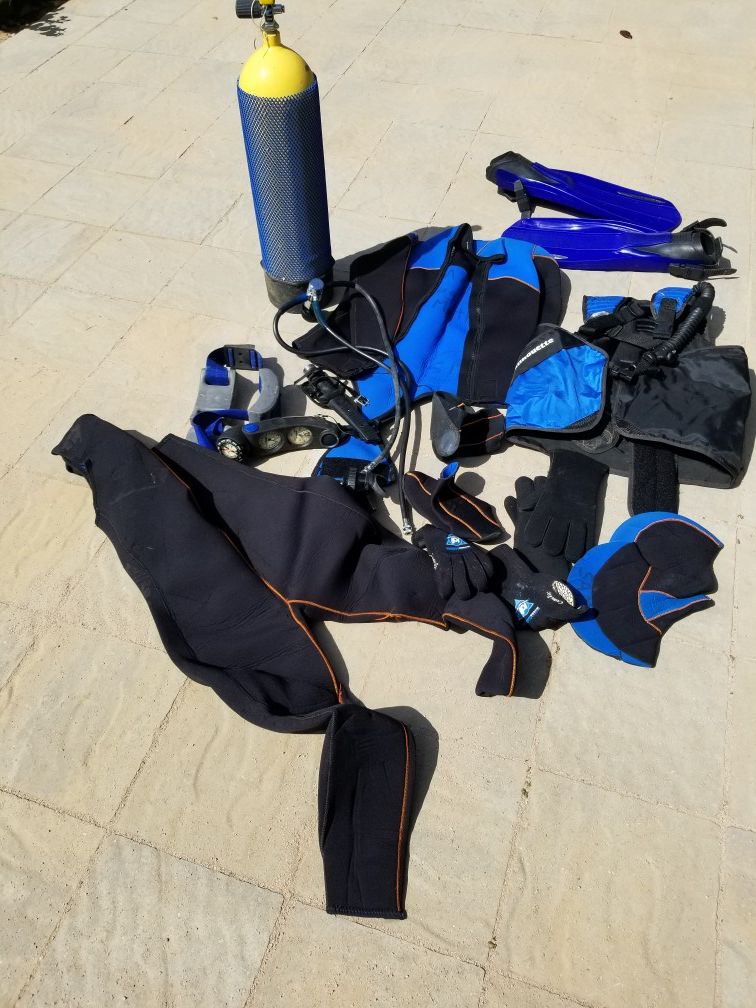 Complete Dive Outfit, Scuba Diving, Dive Gear for Sale in Santa Ana, CA