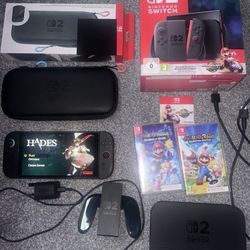 Neatly Used Handheld Switch 2 + Complete Package 