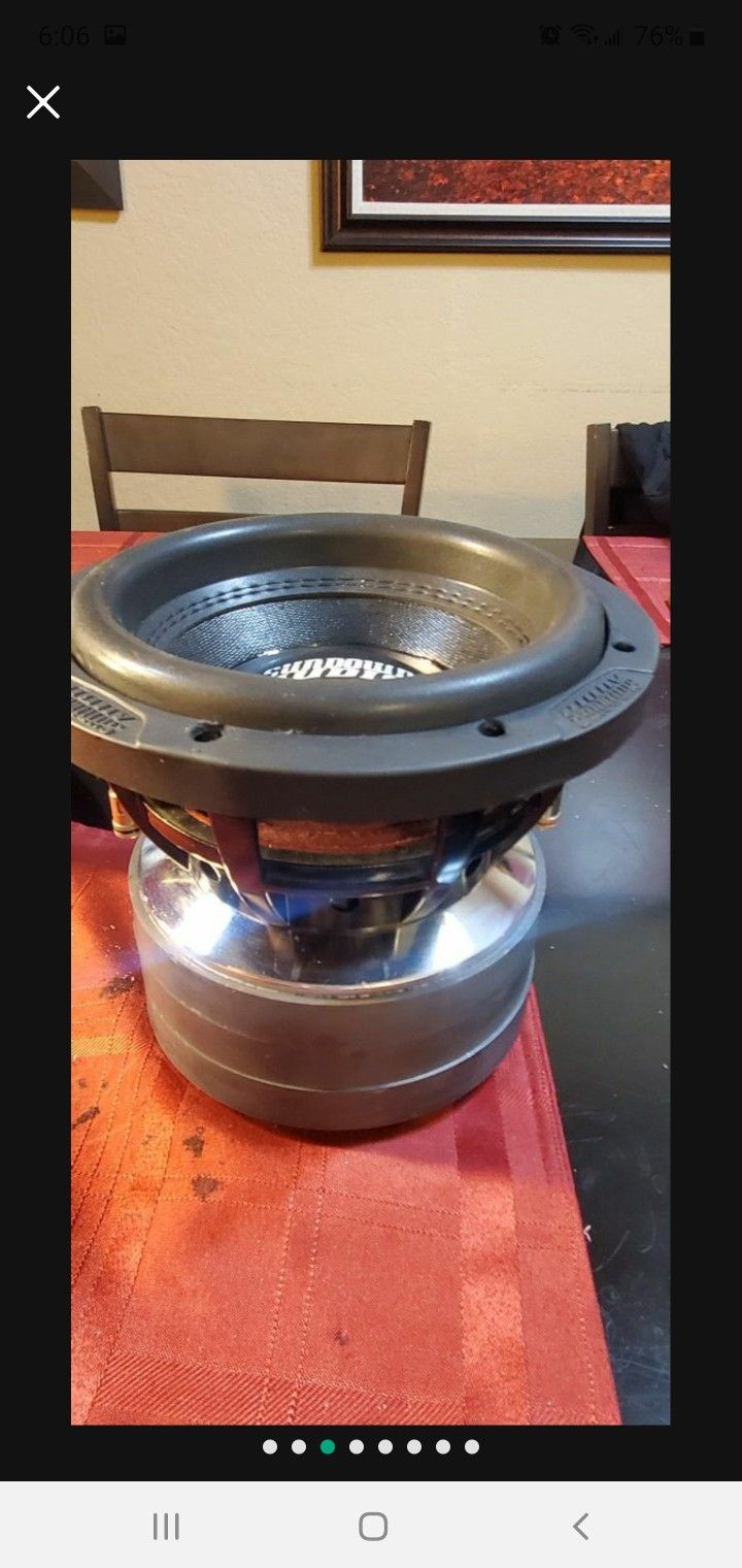 Sundown X8 V3 D2 sub And Birch Box Tune At 32hz. for Sale in Tustin, CA OfferUp