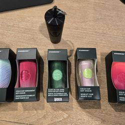 Starbucks Key Chain Cups