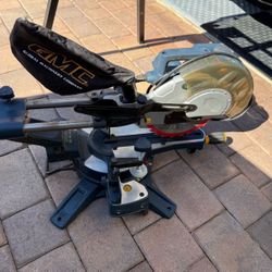 10” Global Machinery Sliding Compound Mitre Saw