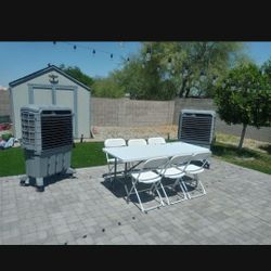 Coolers. Y Mesas Y Sillas Disponibles