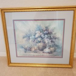 Lena Liu framed Floral Print