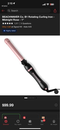 Curling wand beach waver
