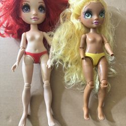2 Rainbow High Dolls