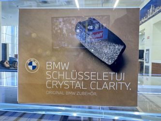 BMW Genuine OEM Key Case (Crystal Clarity)