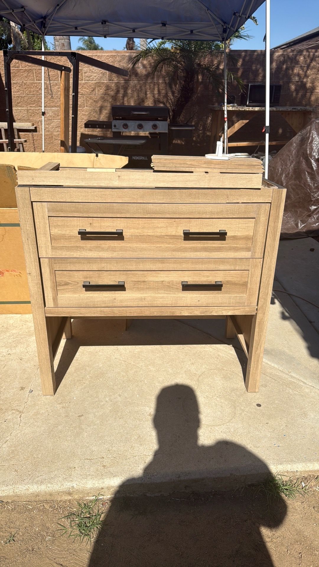 Bathroom cabinet for sink