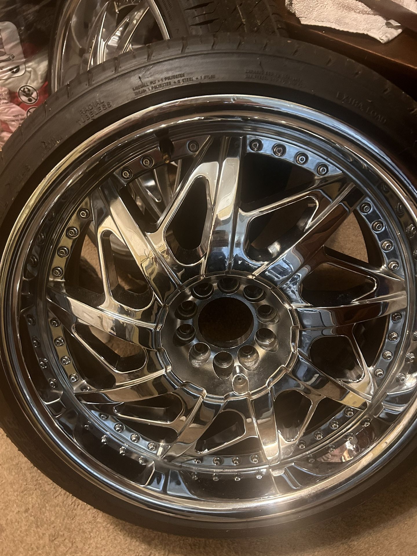 20 Inch Rims Brand New Tires And Spacers