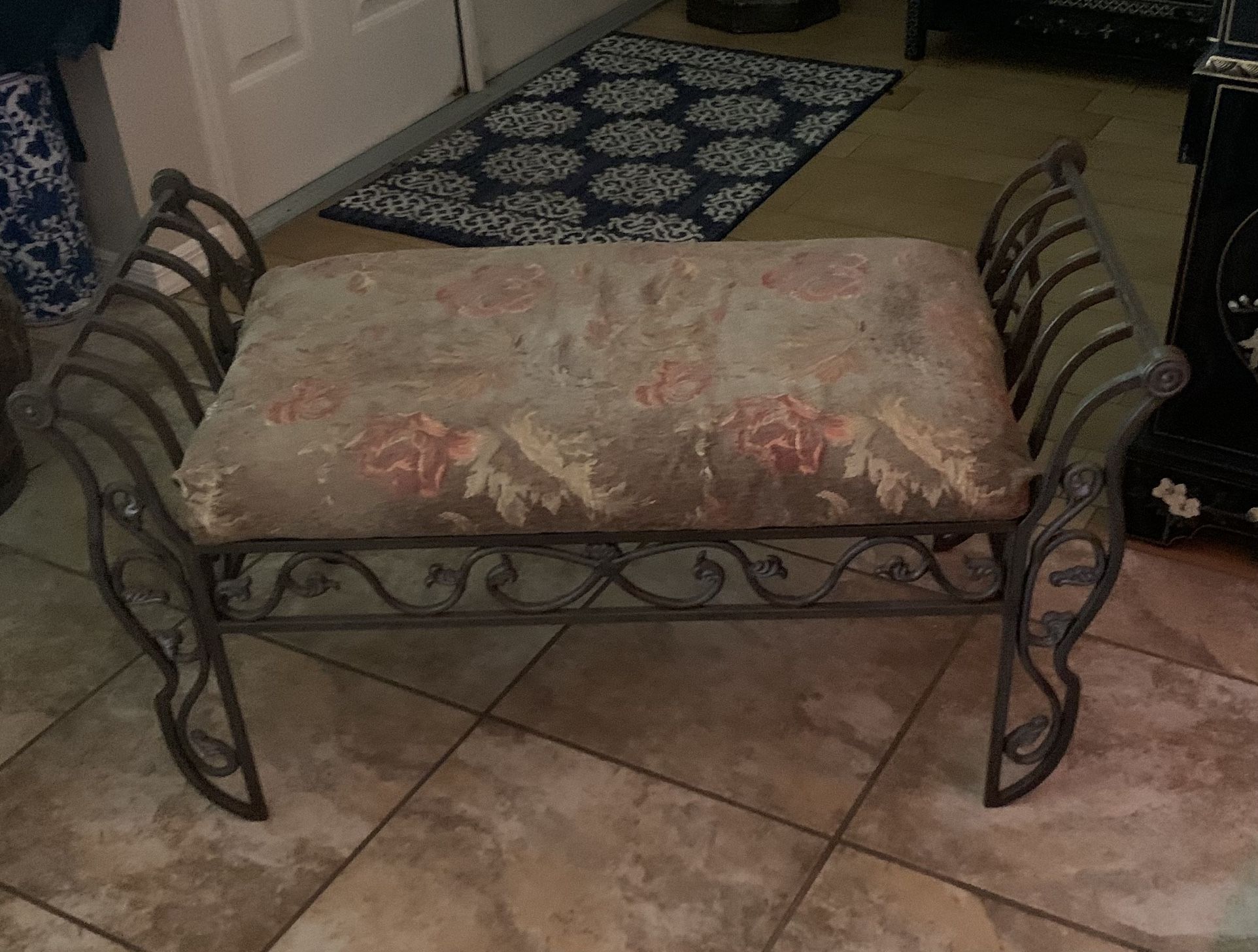 Cast Iron Bench