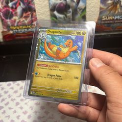 Dragonite Cosmos Holo DOUBLE SWIRL