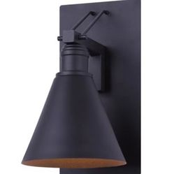 “New”Outdoor lantern(12”X7”X9”) Black finish