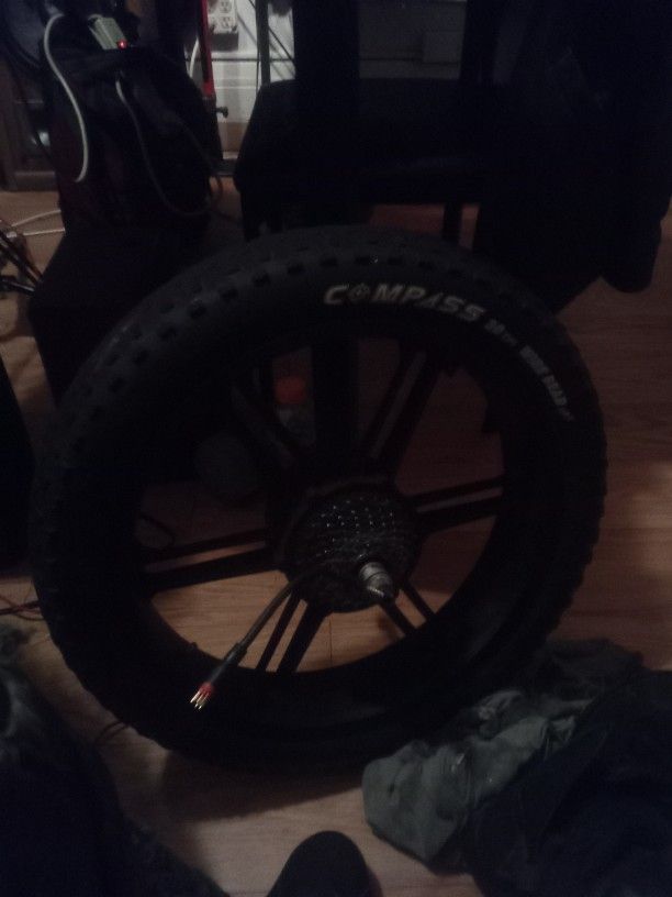 Rear Electric Bike Wheel