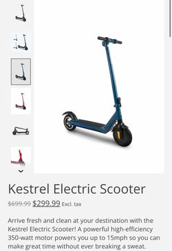 MOVING SALE | Kestrel Electric Scooter