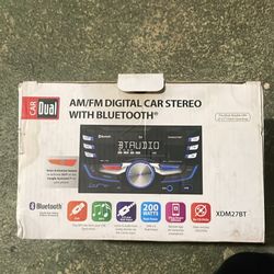 Car Dual XDM27BT Double DINuu Car Stereo Receiver w/Bluetooth USB MP3 Siri/Google
