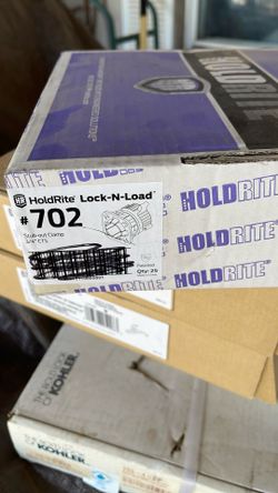 Hold Right lock in load water fittings number 702 unopened box